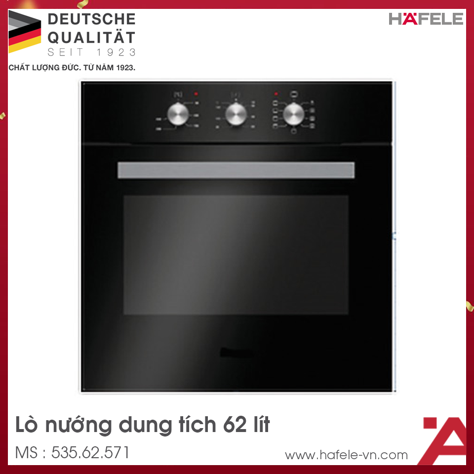 Lò Nướng Âm Tủ HC-O621KB Hafele 535.62.571