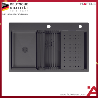 Chậu Rửa Chén Bát Inox WS R10 HS25-SSN1S-7650 Hafele 567.24.484