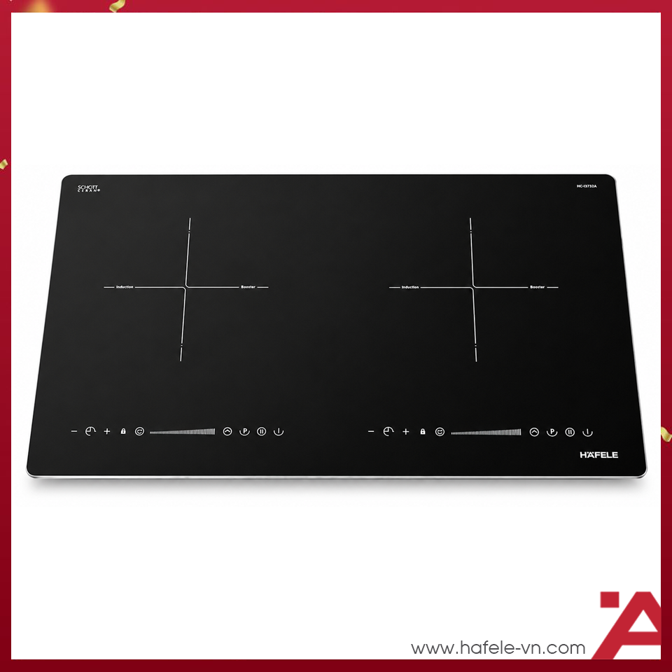 Bếp Từ Âm 2 Vùng Nấu HC-I3732A Hafele 536.61.736