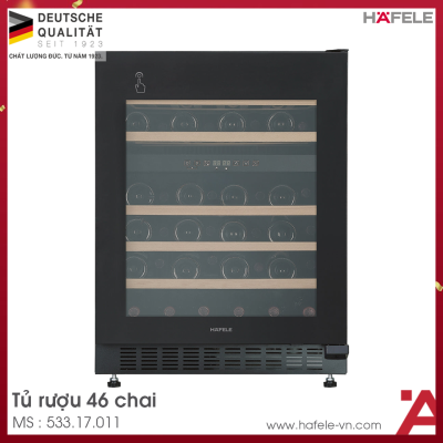 Tủ Bảo Quản Rượu Vang HW-C129FB Hafele 533.17.011