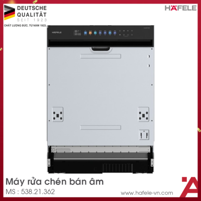Máy Rửa Chén Bát Bán Âm HDW-B6054B Hafele 538.21.362