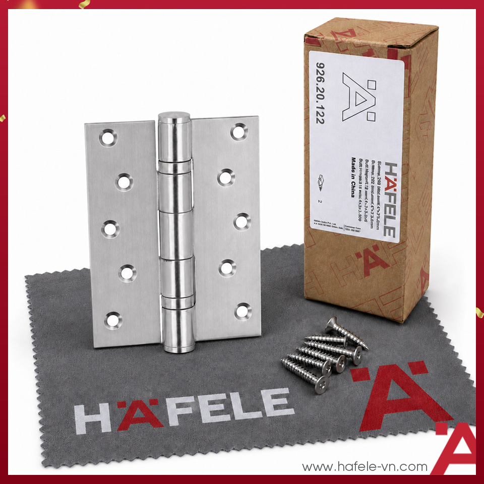 Bản Lề Lá 2 Vòng Bi 80Kg Hafele 926.20.122