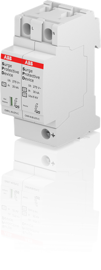 Chống sét lan truyền ABB OVR T2 1N 40-275 P QS 1P+N 40kA