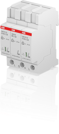 Chống sét lan truyền OVR dành cho năng lương mặt trời DC 600VDC