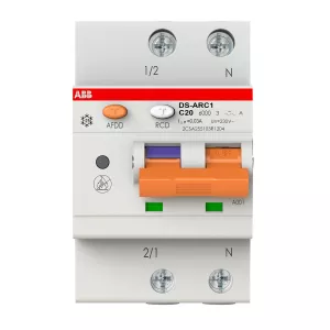 Thiết bị chống hồ quang kết hợp chống dòng rò 1P+N 20A 30MA 6KA