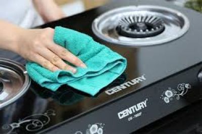CÁCH LÀM SẠCH DẦU MỠ TRÊN BẾP GA CỰC ĐƠN GIẢN