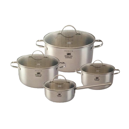 Bộ nồi inox 4 chiếc ELo Luxembourg