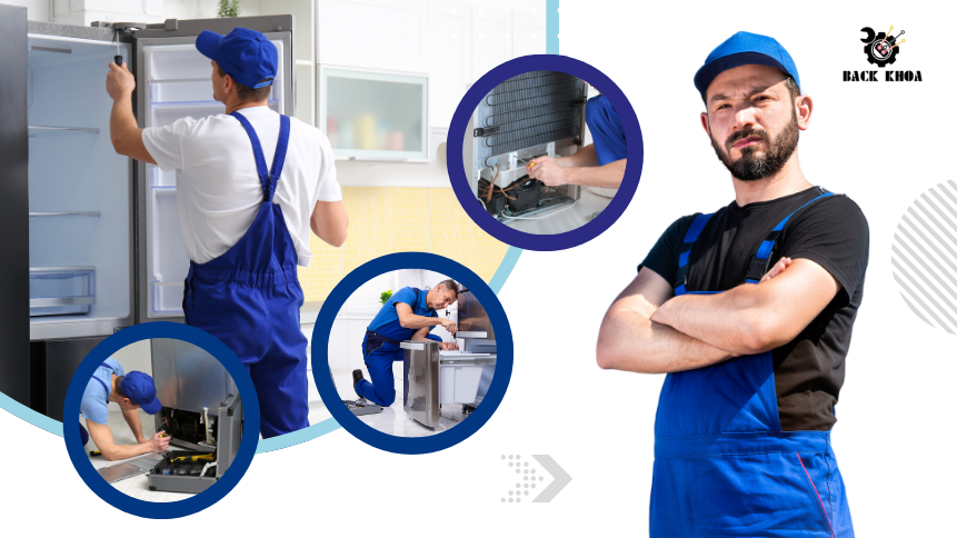 Tiết kiệm thời gian cùng dịch vụ sửa tủ lạnh chuyên nghiệp Bách Khoa Thiên Hà