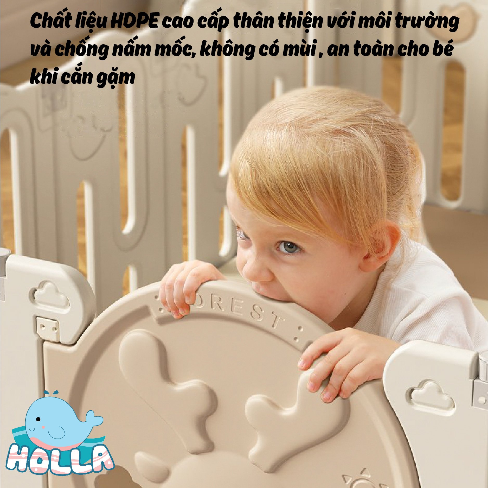 Quây Tuần Lộc trơn Holla chất liệu cao cấp và an toàn cho sức khỏe