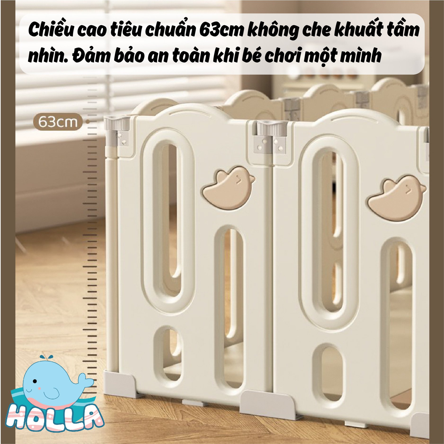 Quây Tuần Lộc trơn Holla đảm bảo an toàn