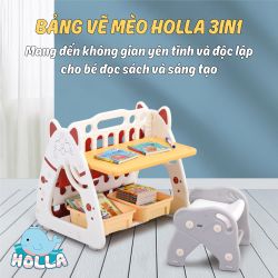 BẢNG VẼ MÈO HOLLA 3IN1