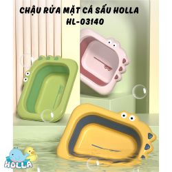 CHẬU RỬA MẶT CÁ SẤU GẤP GỌN HOLLA