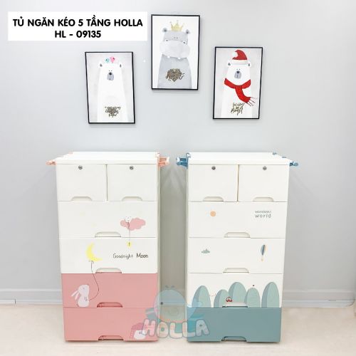 TỦ NGĂN KÉO 5 TẦNG HOLLA