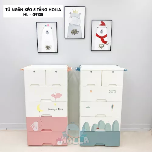 TỦ NGĂN KÉO 5 TẦNG HOLLA