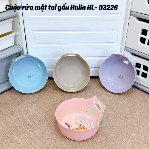 CHẬU TẮM VÀ CHẬU RỬA MẶT TAI GẤU HOLLA HL-03144/ HL-03226