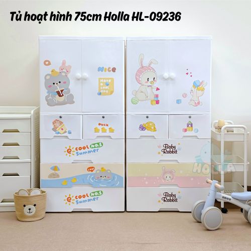 Tủ hoạt hình Holla 75cm HL-09236