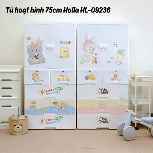 Tủ hoạt hình Holla 75cm HL-09236