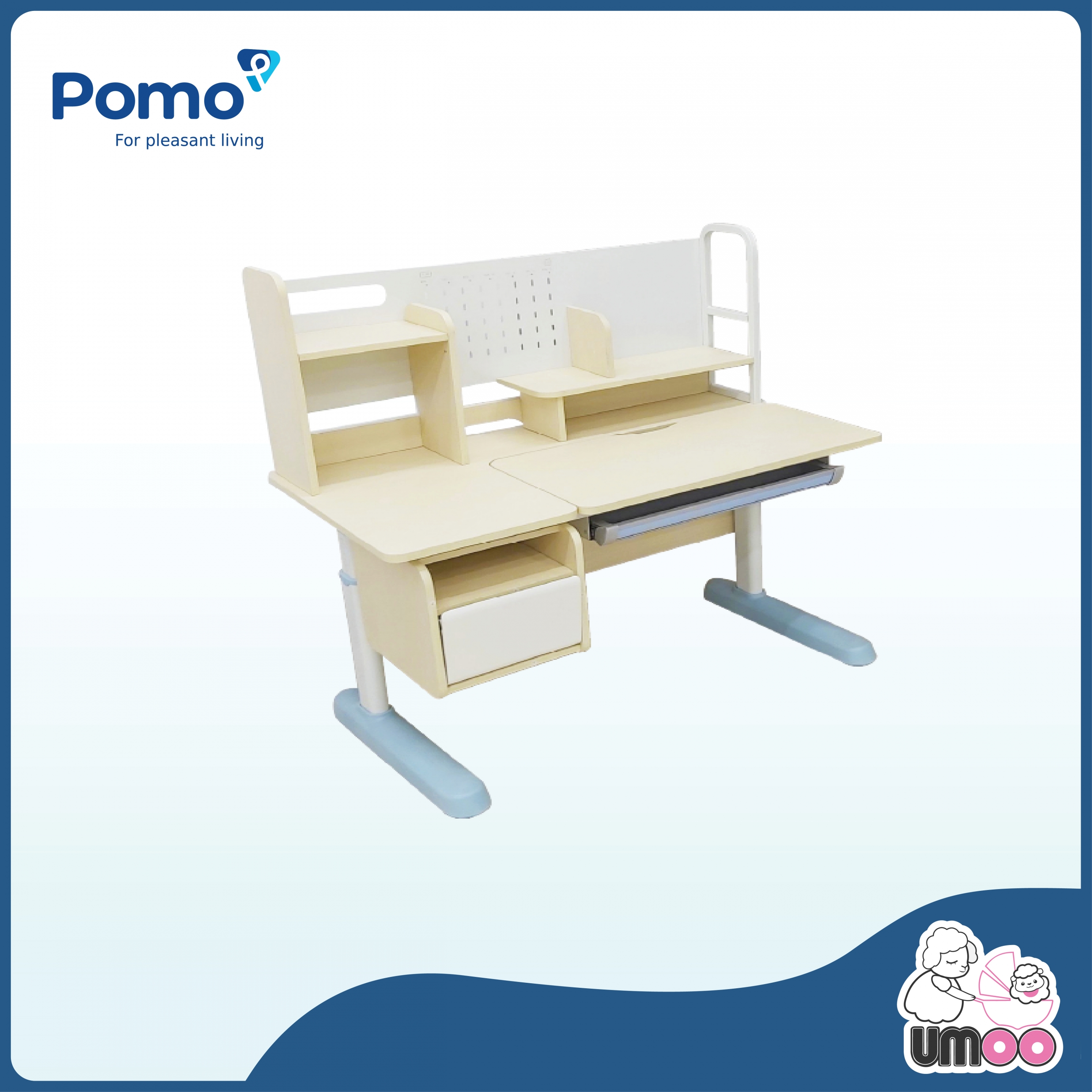 Bàn học chống gù UMOO 110cm UM-16151