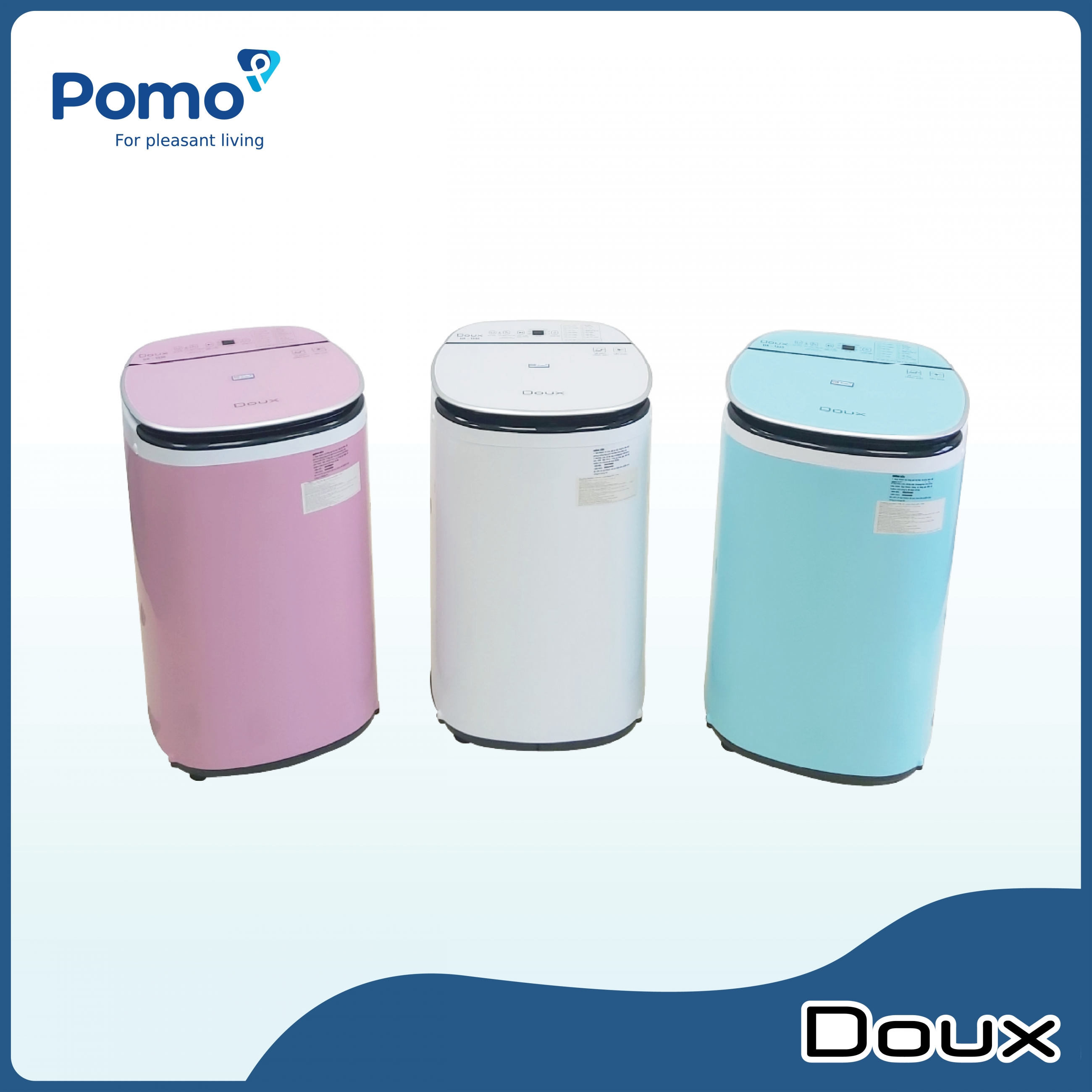 MÁY GIẶT SẤY MINI DOUX