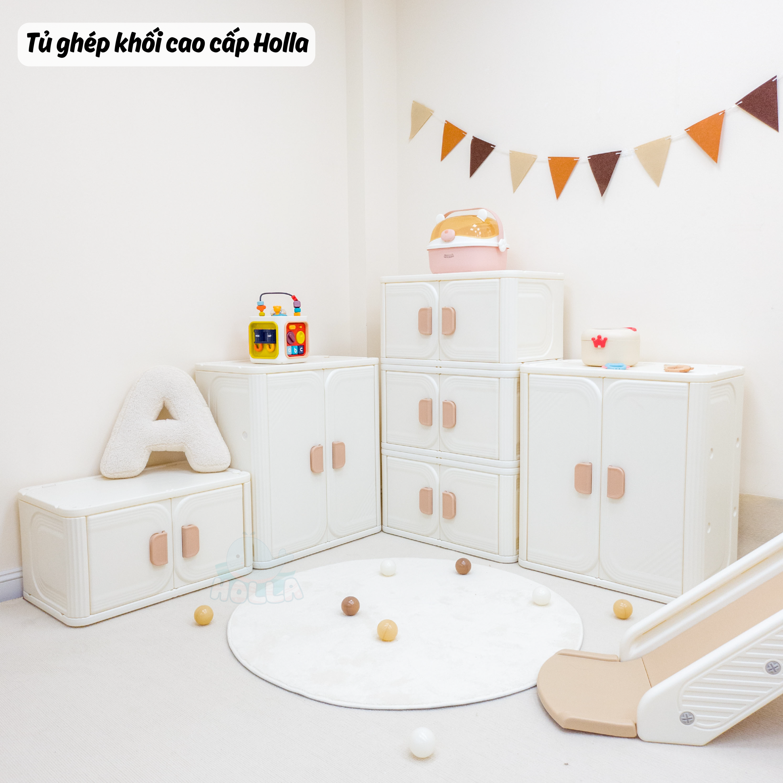 Tủ ghép khối cao cấp Holla HL-09249/HL-09250