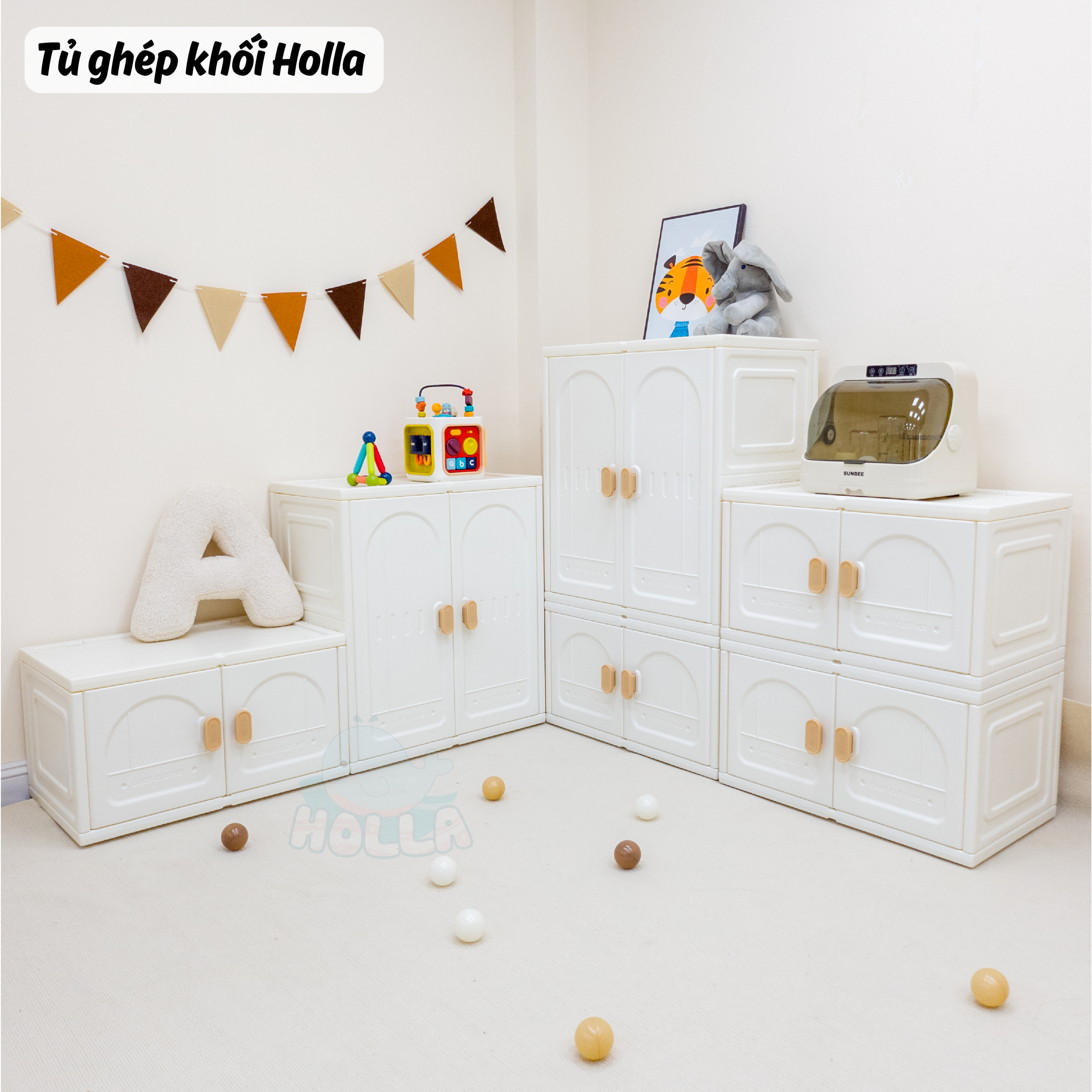 Tủ ghép khối Holla HL-09251/HL-09252