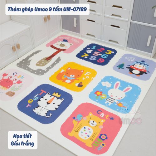 Thảm ghép Umoo 9 tấm