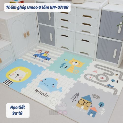 Thảm ghép Umoo 6 tấm