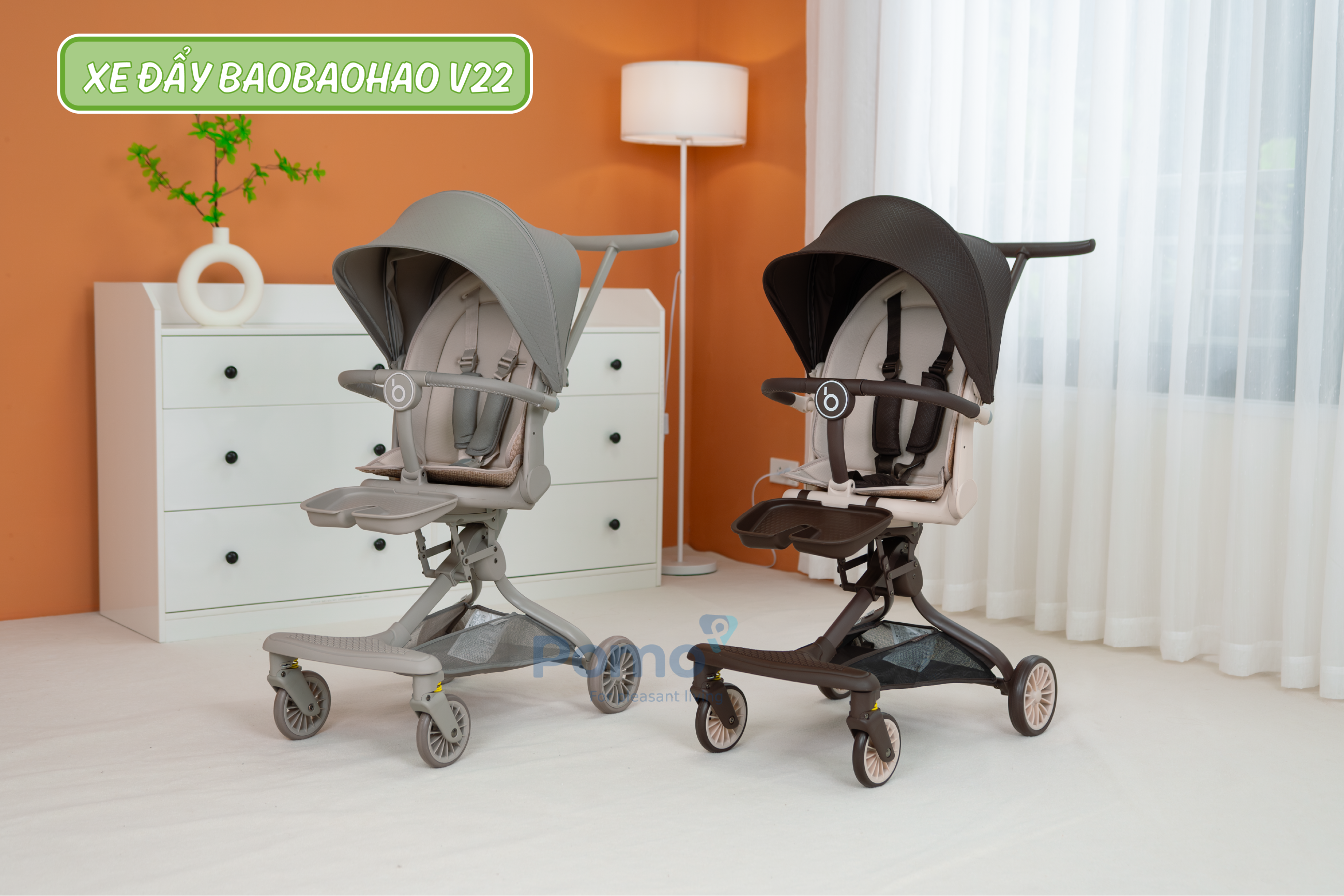 Xe đẩy Baobaohao V22