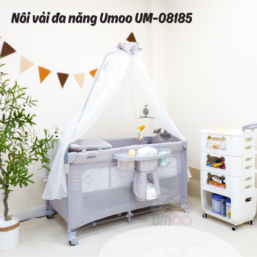 Nôi vải đa năng gấp gọn Umoo