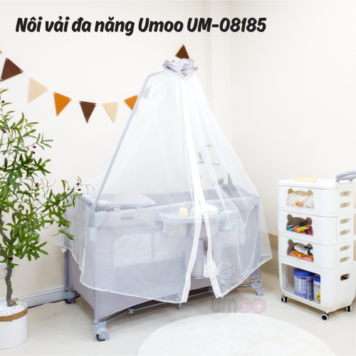 Nôi vải đa năng gấp gọn Umoo