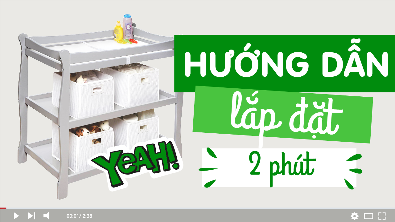 HƯỚNG DẪN LẮP ĐẶT KỆ GỖ ĐA NĂNG 3 TẦNG PIER