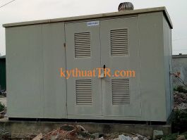 Vỏ trạm kios, vỏ trạm biến áp hợp bộ kiểu kios, trạm kios 400Kva