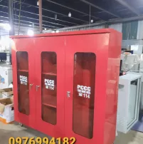 Tủ để đồ PCCC ngoài nhà 1600x1800x550x1.2mm