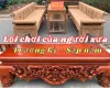Sập nằm Trường kỷ - Lối chơi truyền thống của người xưa