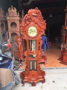 Đồng hồ cây Anh hùng gỗ hương đá
