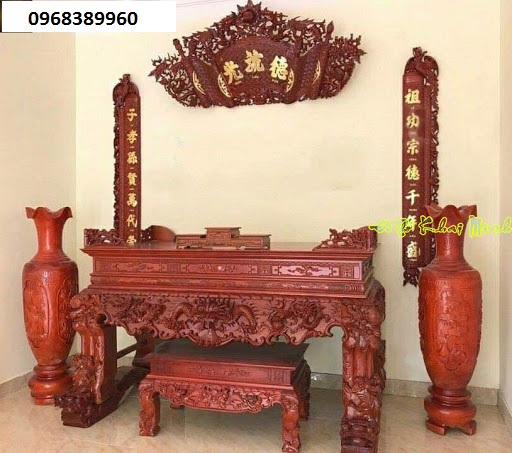Sập thờ gỗ gụ