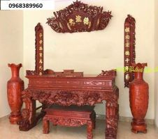 Sập thờ gỗ gụ