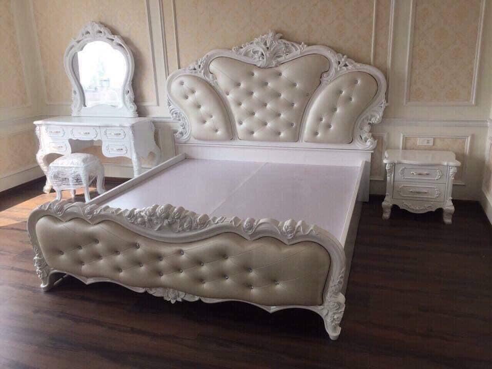 Giường ngủ tân cổ điển cao cấp