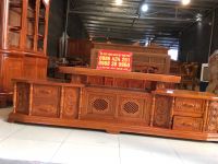 Kệ tivi Vát gỗ gõ đỏ