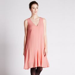 Drop Waist Skater Dress