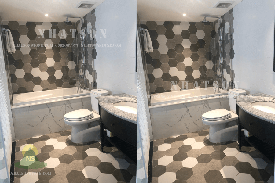 Đá tự nhiên Granite Nhất Sơn cho không gian phòng tắm