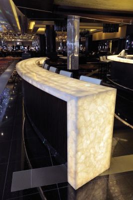 Mẫu quầy bar đá tự nhiên mới nhất tại Nhất Sơn Stone