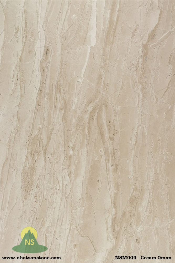 Đá Tự Nhiên Marble NSM009 - Cream Oman