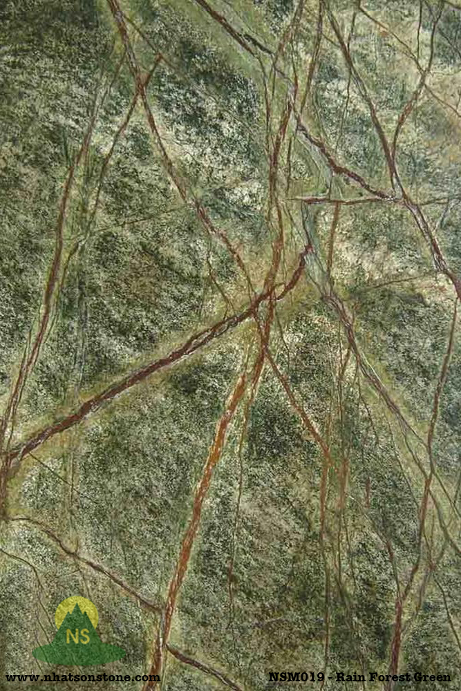 Đá Tự Nhiên Marble NSM019 - Rain Forest Green