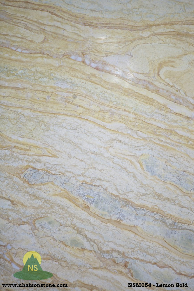 Đá Tự Nhiên Marble NSM034 - Lemongold