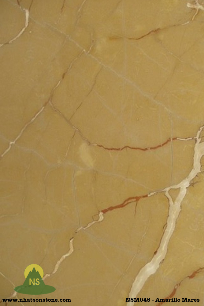 Đá Tự Nhiên Marble NSM045 - Amarillo Mares