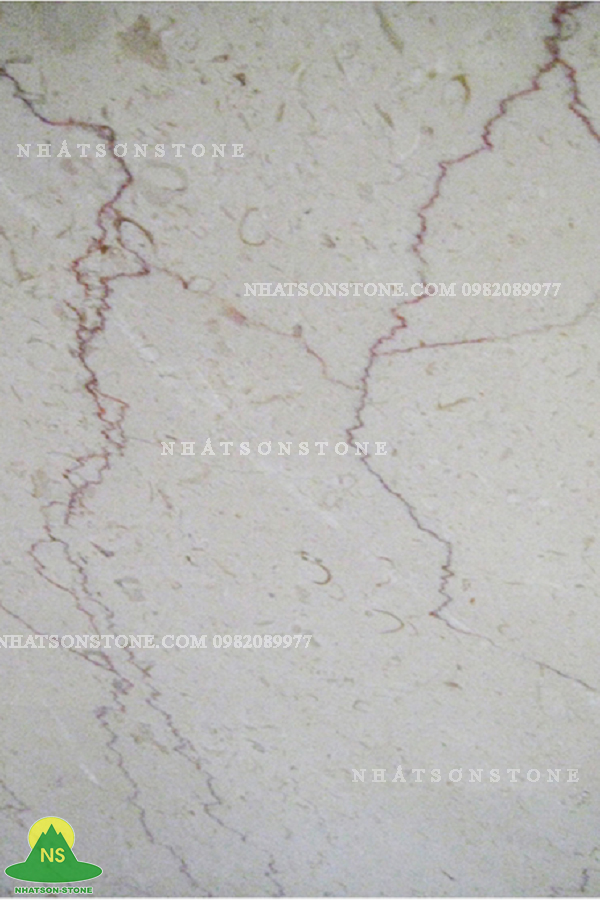 Đá Tự Nhiên Marble NSM049 - Crema Rojo