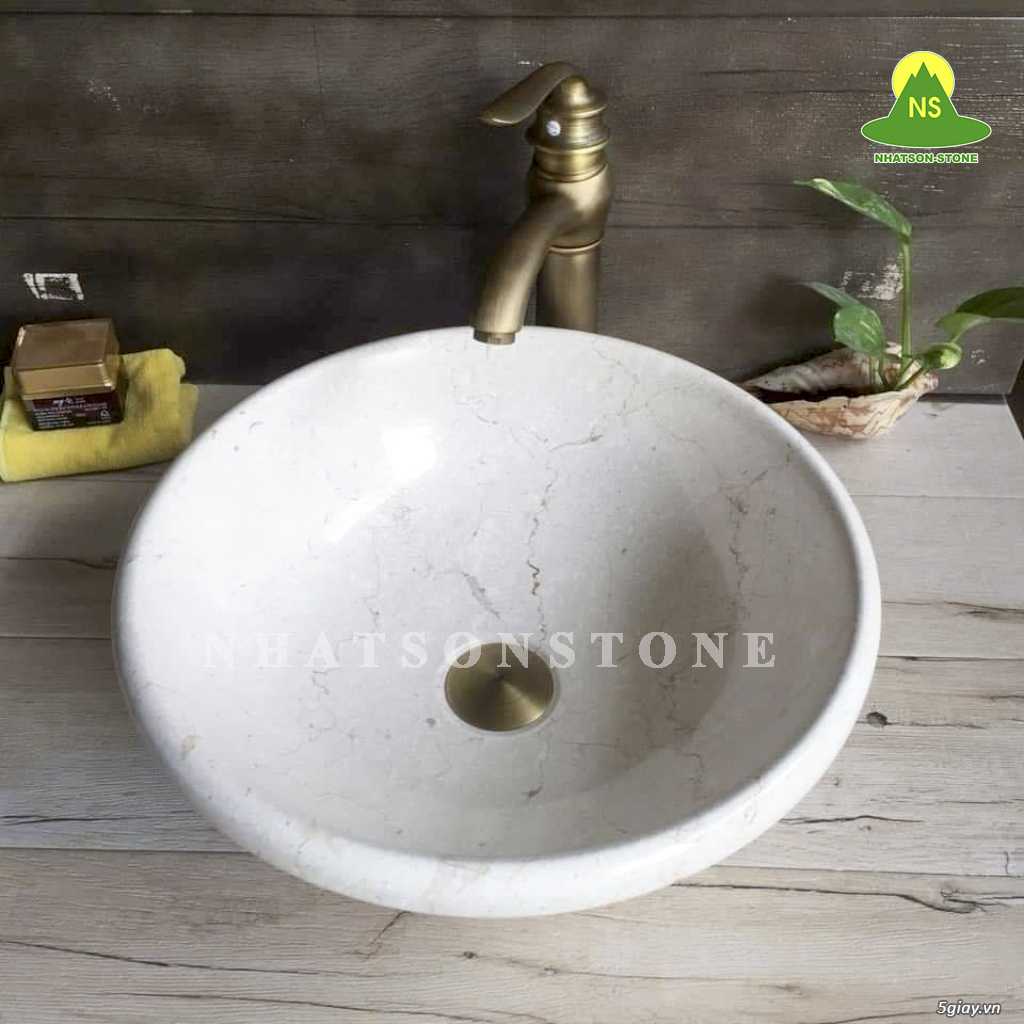 Lavabo đá tự nhiên - NSL004