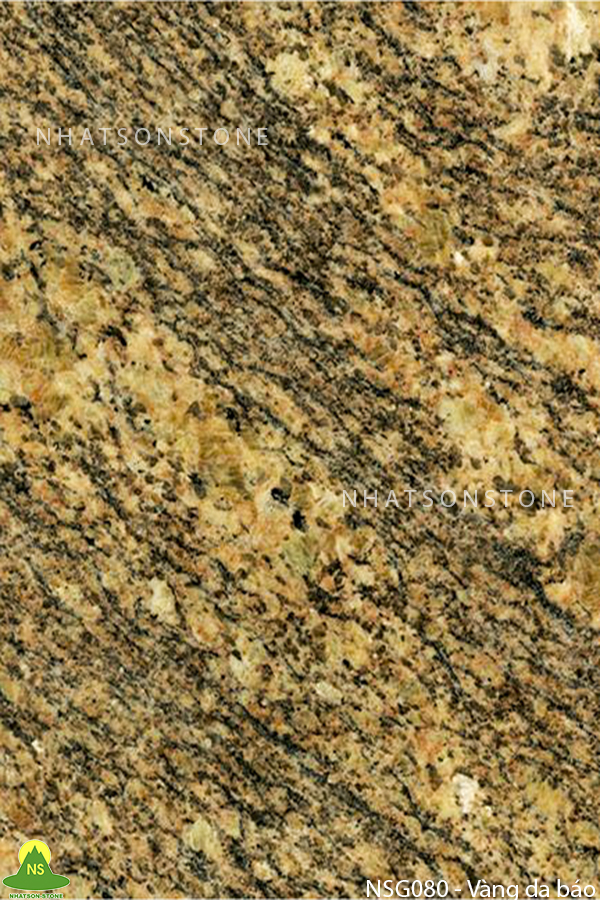 Đá Tự Nhiên Granite NSG080 - Vàng da báo