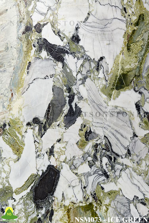 Đá Tự Nhiên Marble NSM073 - Ice Green